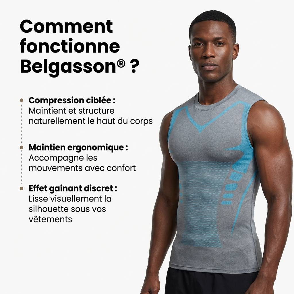 Débardeur de compression performance Belgasson®