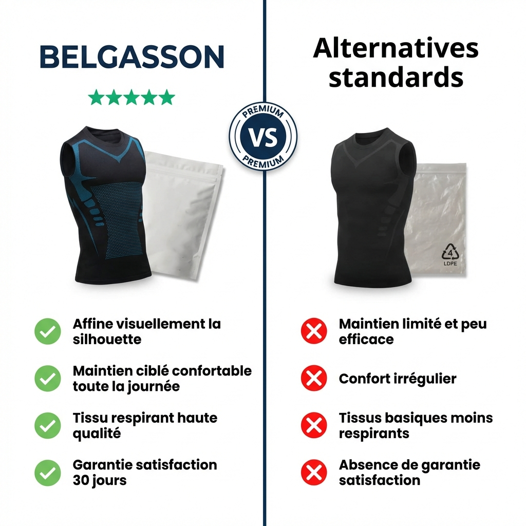 Débardeur de compression performance Belgasson®